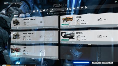 Warframe Foundry .